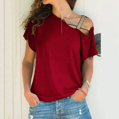 Top Asymétrique à Épaule Dénudée ORIS WEAR