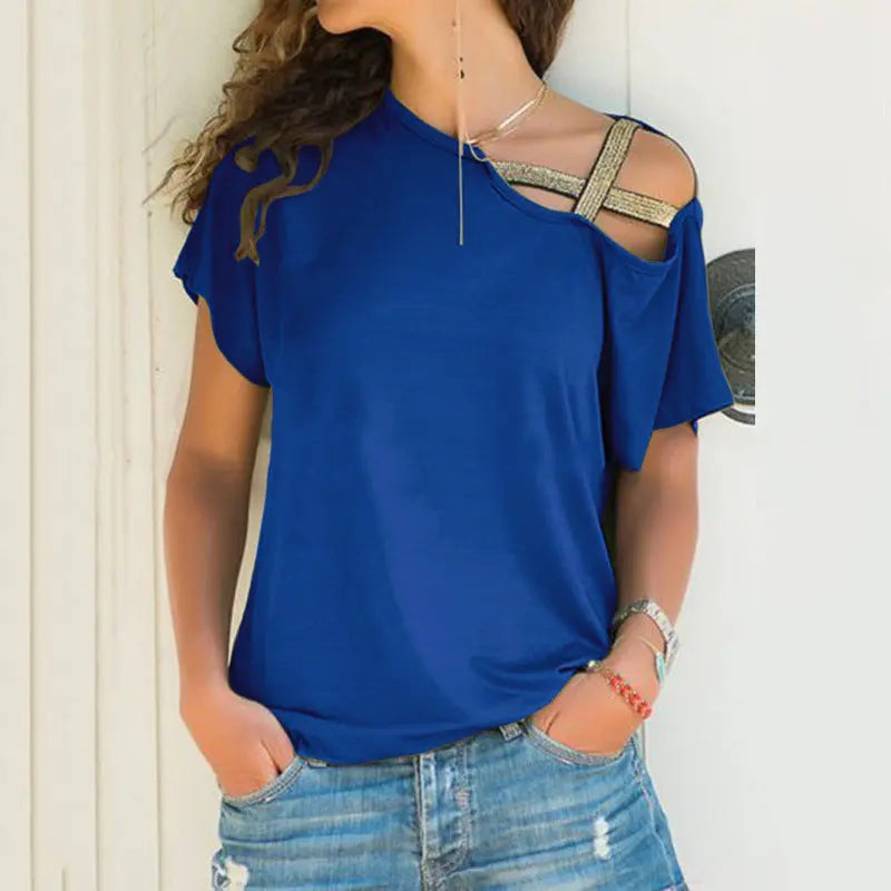Top Asymétrique à Épaule Dénudée ORIS WEAR
