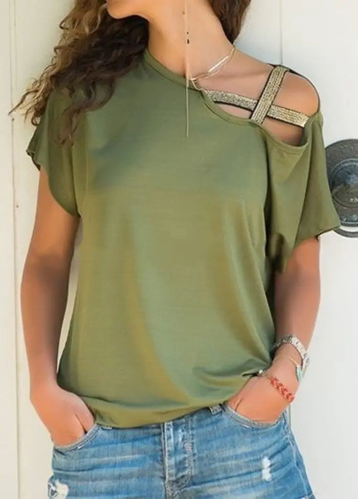 Top Asymétrique à Épaule Dénudée ORIS WEAR
