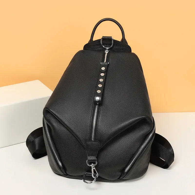 Sac à Dos Femme Antivol Geneva en Cuir Élégant ORIS WEAR