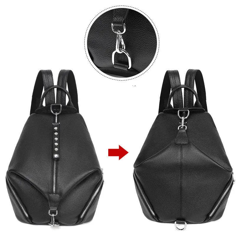 Sac à Dos Femme Antivol Geneva en Cuir Élégant ORIS WEAR