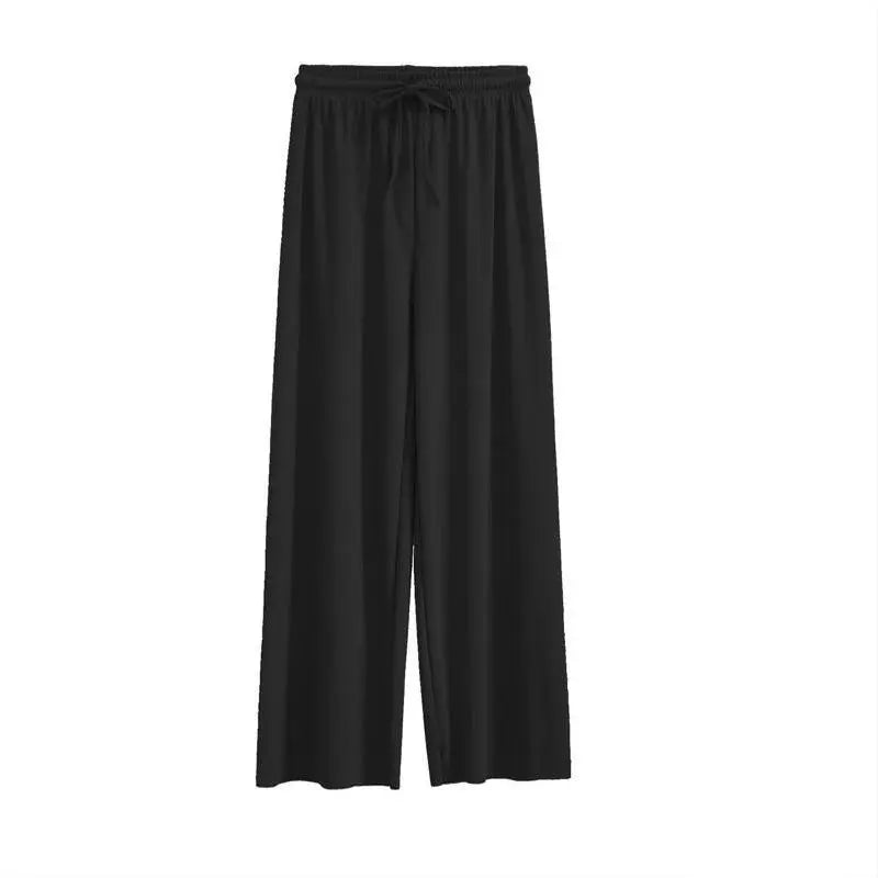 Pantalon Large en Soie Glacée, Culotte 9/10 Femme ORIS WEAR