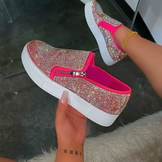 Mocassins Casual à Strass pour Femme ORIS WEAR