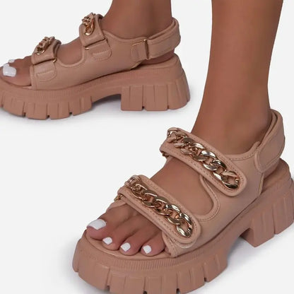 Sandales à Talon Chaîne Élégantes ORIS WEAR