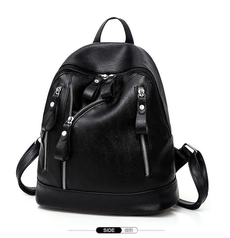 Sac à Dos Élégant & Imperméable en Cuir PU ORIS WEAR
