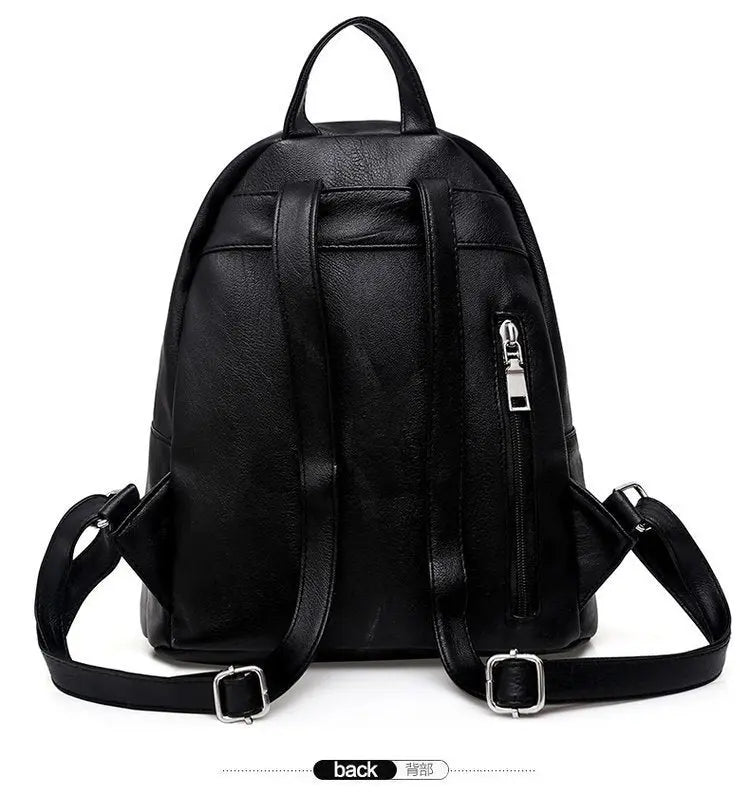Sac à Dos Élégant & Imperméable en Cuir PU ORIS WEAR