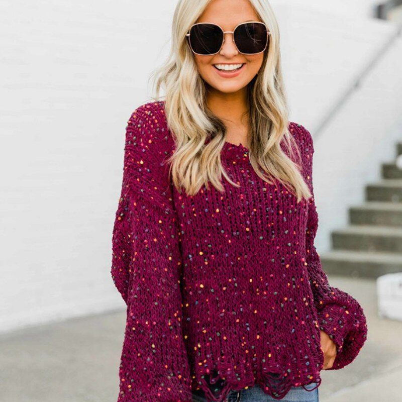 Sweater Boatneck Lantern Sleeves ORIS WEAR