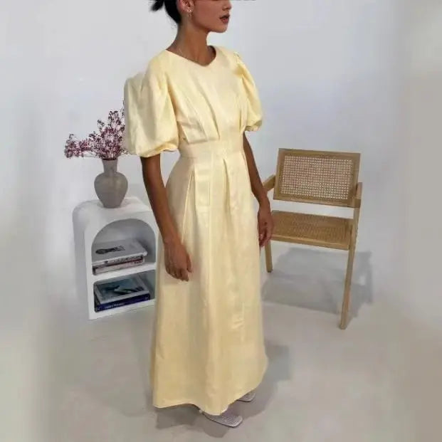 Mode femme fluide jaune — ORIS WEAR