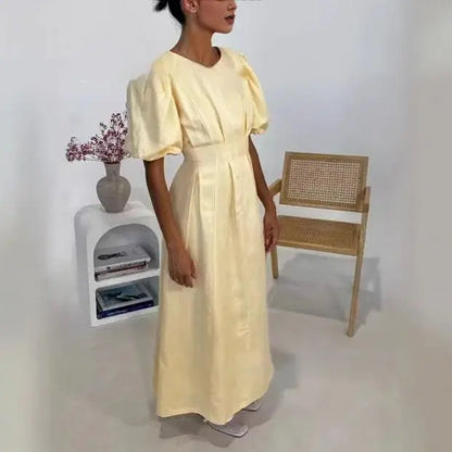 Mode femme fluide jaune — ORIS WEAR