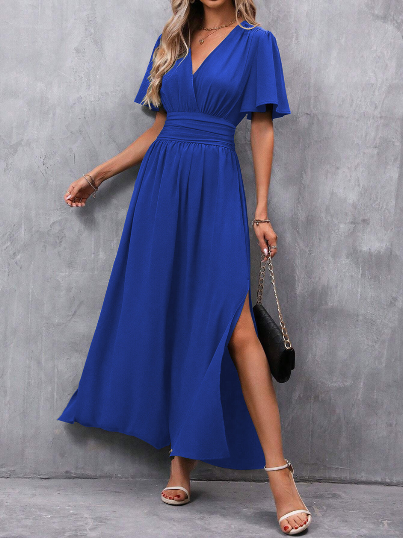 Robe Fendue Élégante et Tendance Pour Femme ORIS WEAR