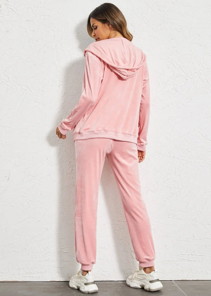 Ensemble Velours Femme – Hoodie & Pantalon Décontracté ORIS WEAR