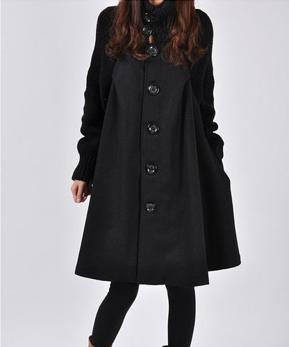 Manteau Trench-coat mi-long à la mode pour ORIS WEAR
