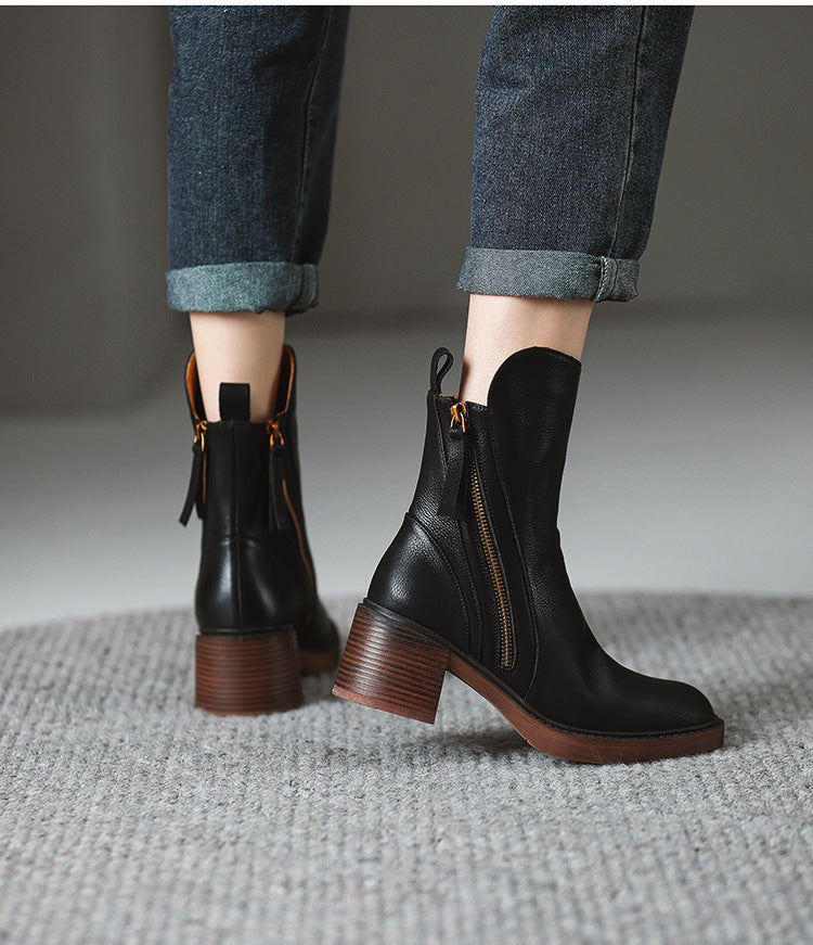 Bottines en cuir ORIS WEAR