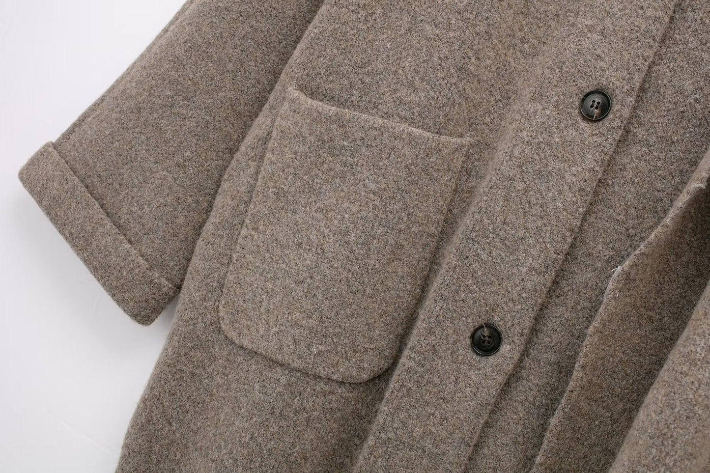 Manteau Long Élégant avec Écharpe Intégrée ORIS WEAR