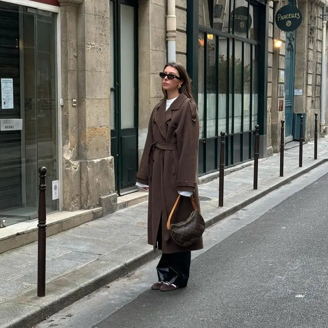 Manteau long oversize – Élégance intemporelle ORIS WEAR