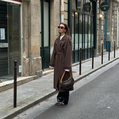 Manteau long oversize – Élégance intemporelle ORIS WEAR
