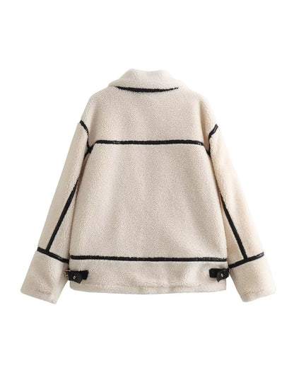 Manteau Margo Élégance en Laine d'Agneau ORIS WEAR