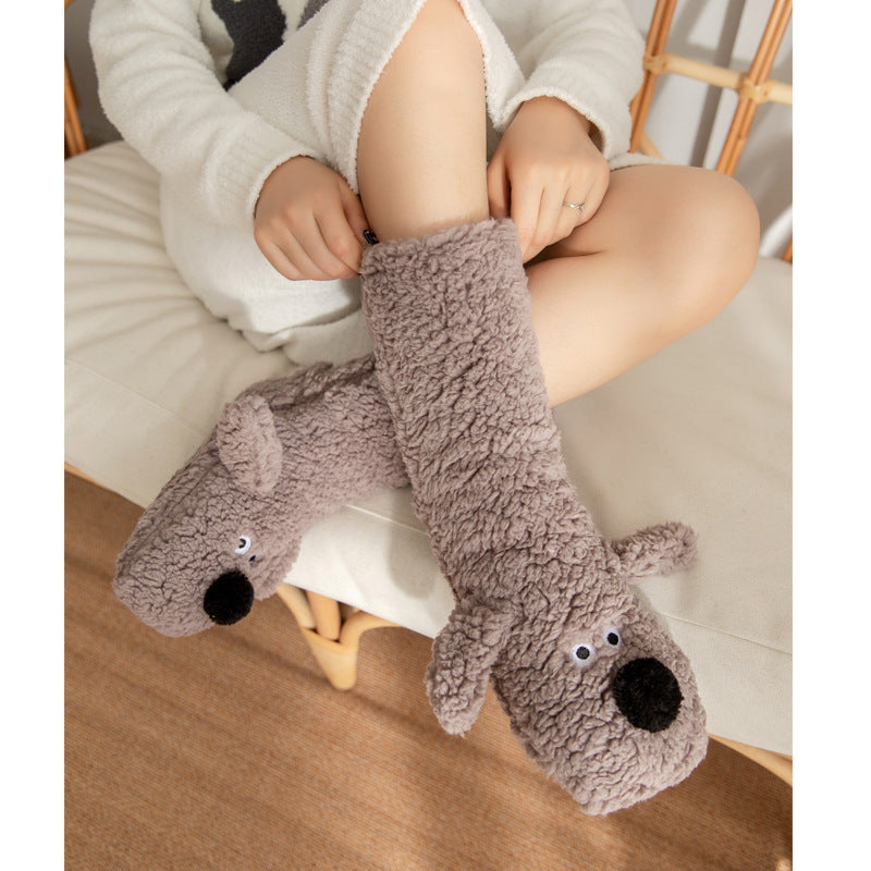 Chaussettes Antidérapantes Chien Cartoon ORIS WEAR
