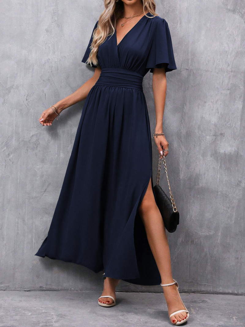 Robe Fendue Élégante et Tendance Pour Femme ORIS WEAR