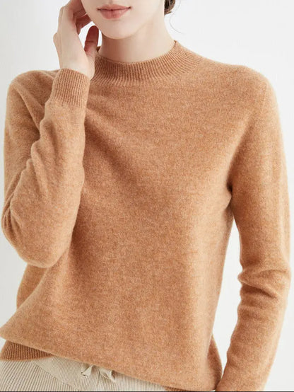 Pull en laine col montant chic et confortable ORIS WEAR