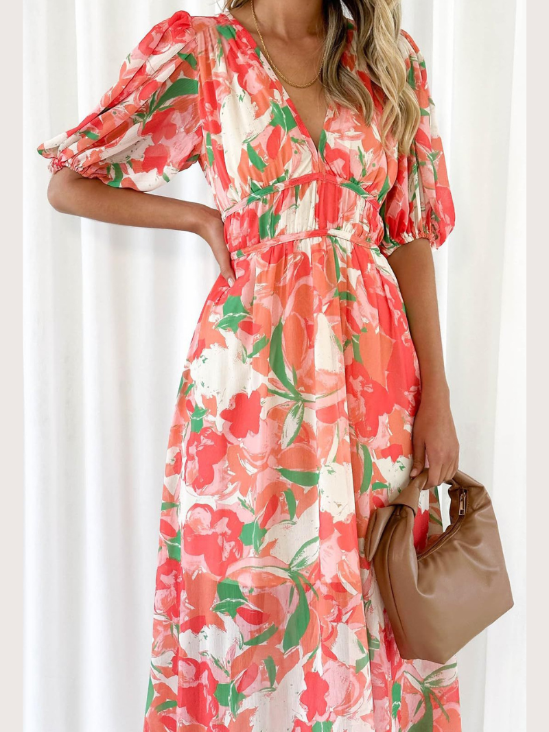 Robe Femme Bohème Fleurie ORIS WEAR