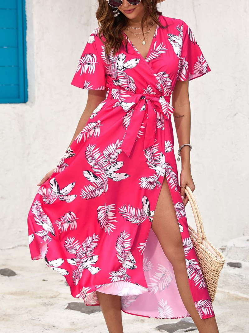 Sophie - Robe Midi Fleurie d'Été ORIS WEAR