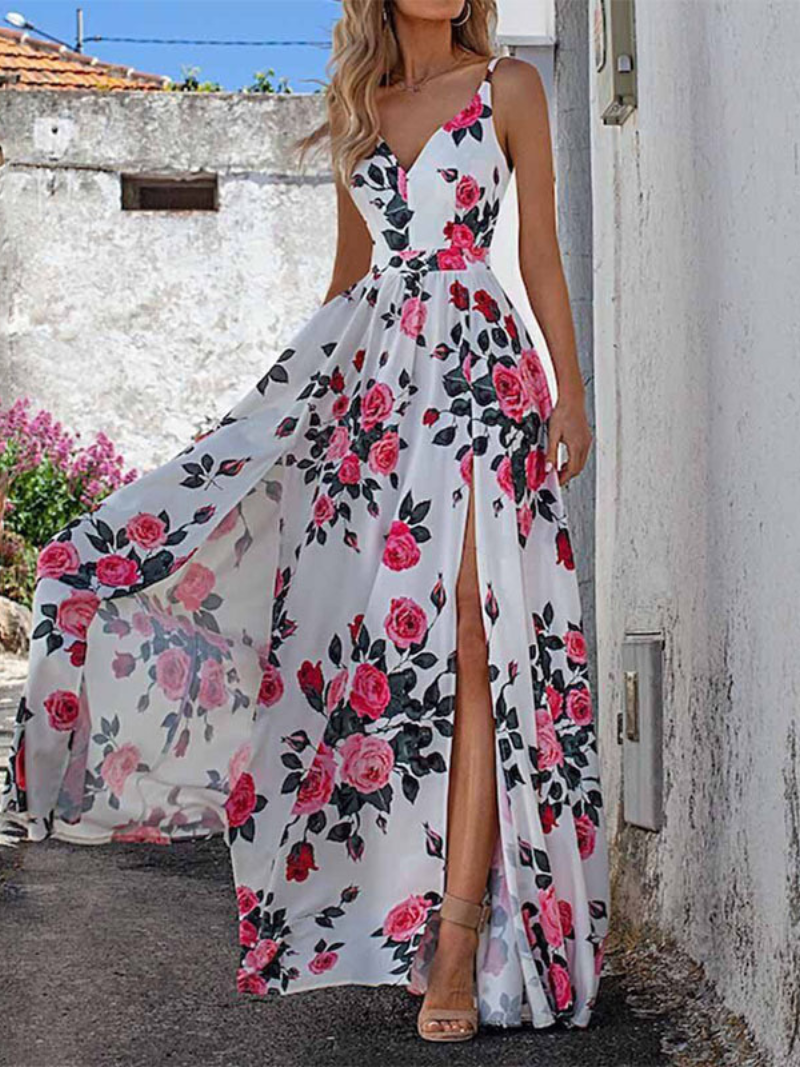 Robe Nana Chic Imprimée  En col  V ORIS WEAR
