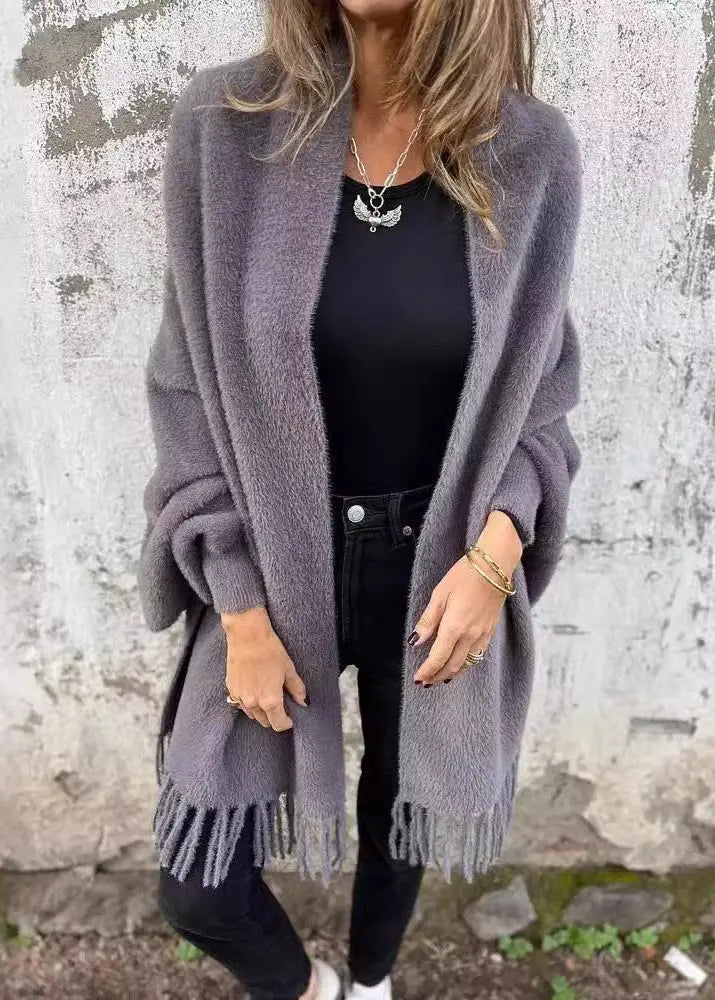 Cardigan ample à manches chauve-souris ORIS WEAR