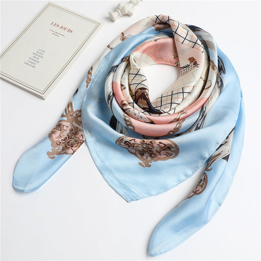 Foulard "Héritage Équestre" en Soie ORIS WEAR