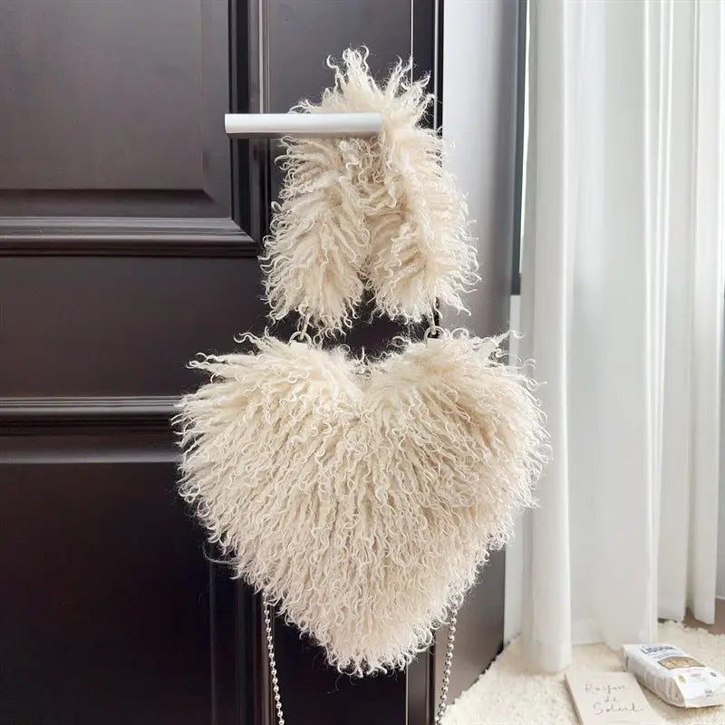 Sac Cœur Peluche Tendre Luxe ORIS WEAR