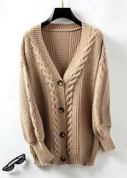Gilet femme vintage tricot boutonné ORIS WEAR