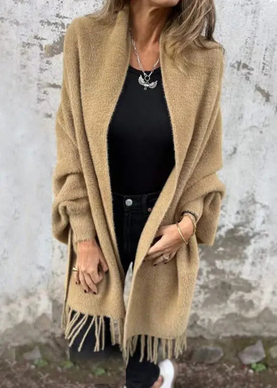 Cardigan ample à manches chauve-souris ORIS WEAR