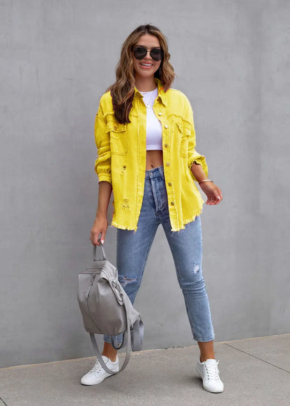 Chemise veste femme décontractée tendance ORIS WEAR