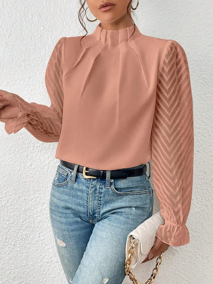 Mode femme en chiffon beige — ORIS WEAR