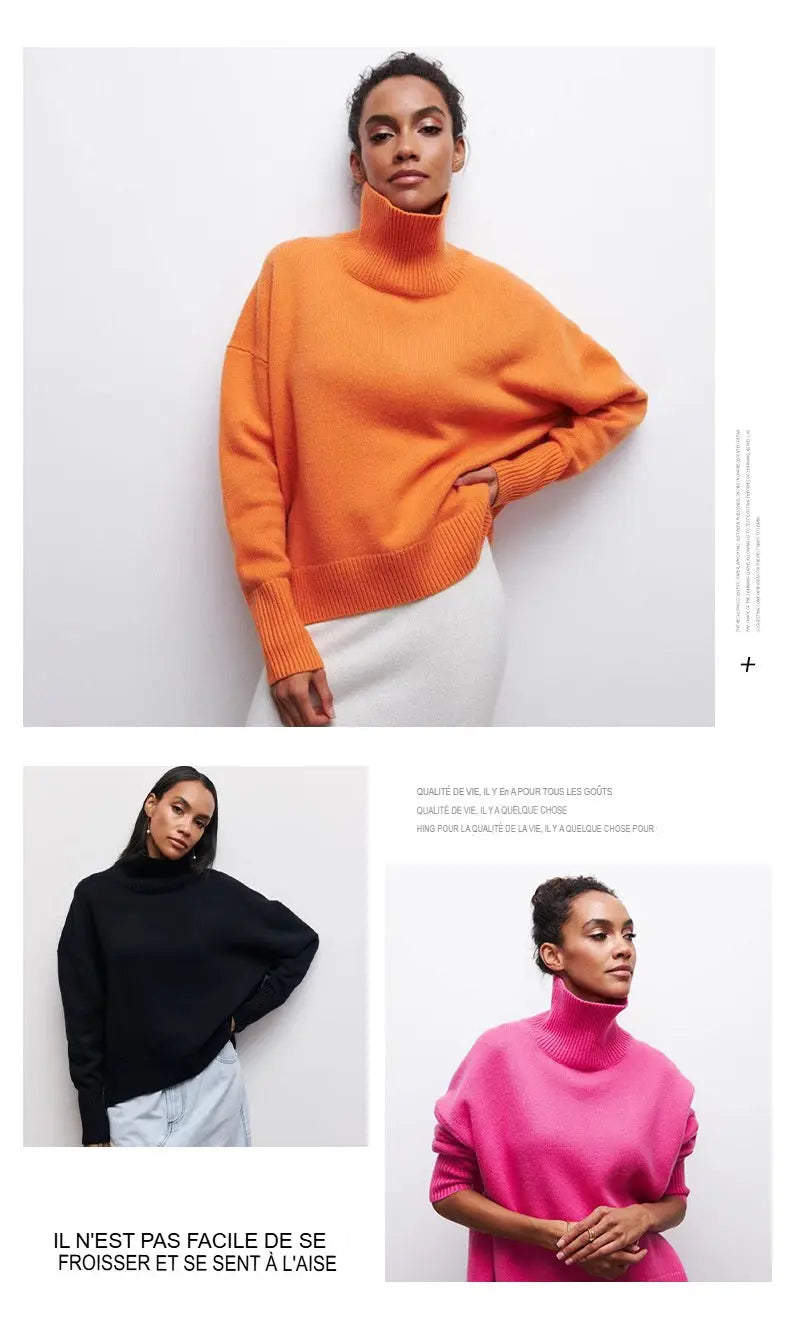 Pull femme uni – Confort et style ! ORIS WEAR