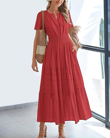 Robe Volantée à Manches Bouffantes ORIS WEAR