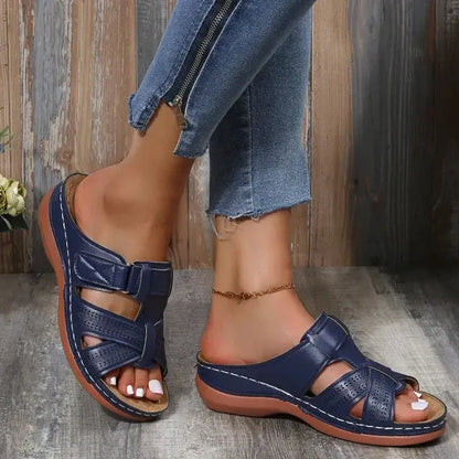 Julia | Sandales confortables en cuir pour femmes ORIS WEAR