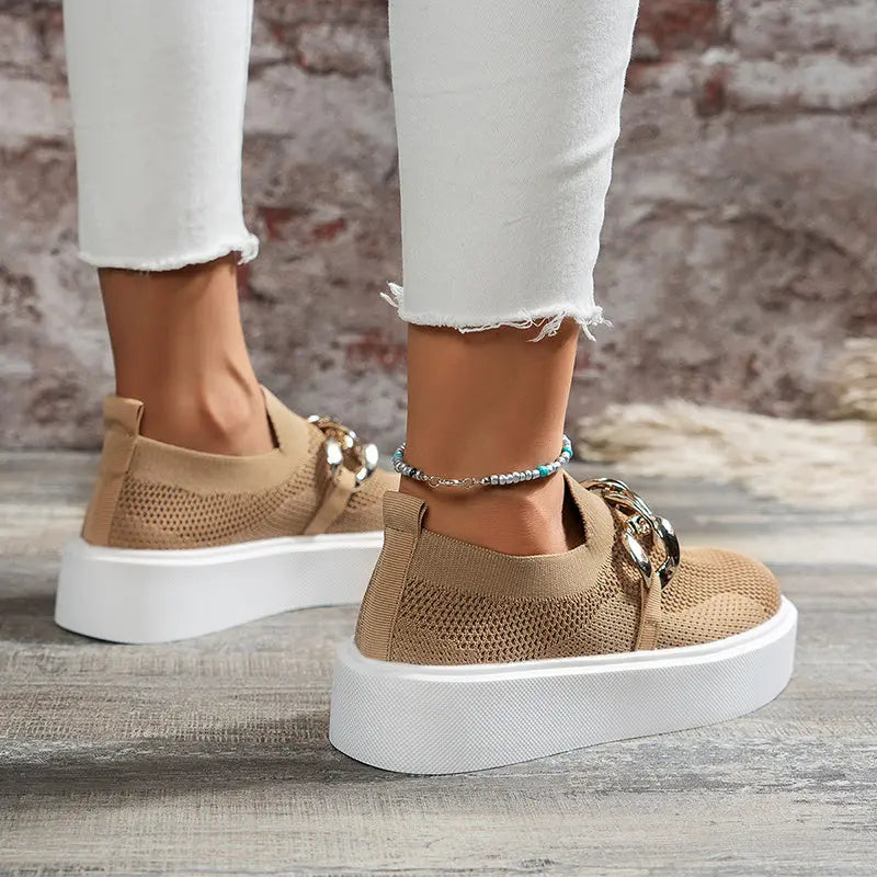 Chaussures plates femme maille respirante ORIS WEAR
