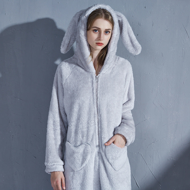 Rabbit Ears Plush Pajama ORIS WEAR