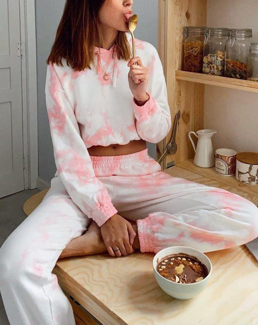 Ensemble à Imprimé Deux Pièces – Confort et Élégance à Domicile ORIS WEAR