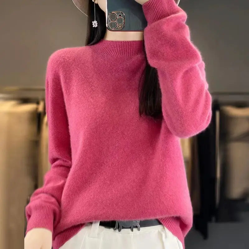 Pull en laine col montant chic et confortable ORIS WEAR