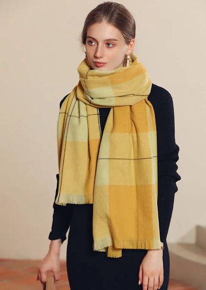 Écharpe épaisse femme imitation cachemire ORIS WEAR