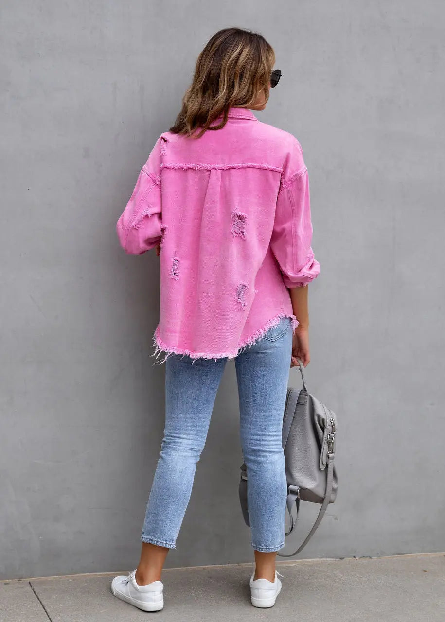 Chemise veste femme décontractée tendance ORIS WEAR