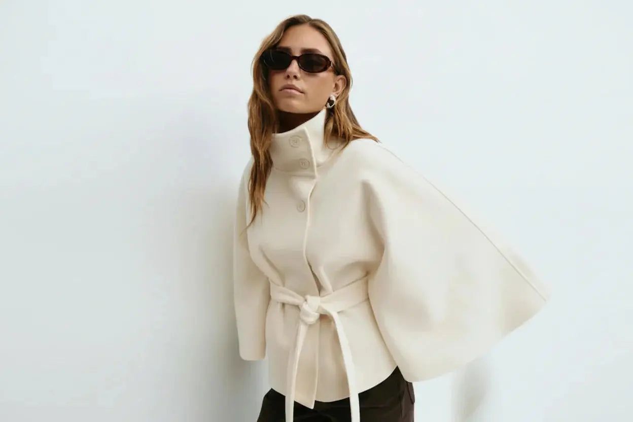 Manteau cape ceinturé ORIS WEAR
