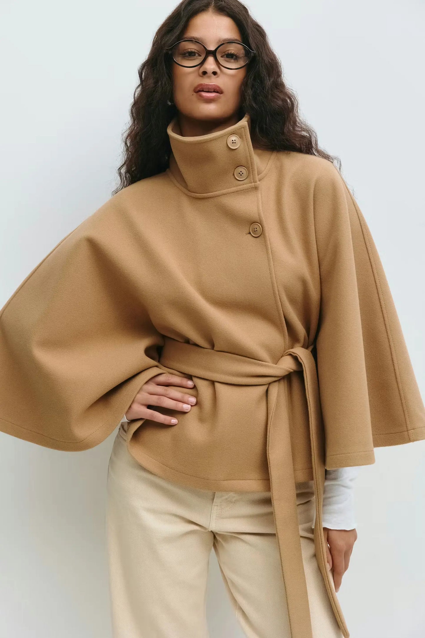 Manteau cape ceinturé ORIS WEAR
