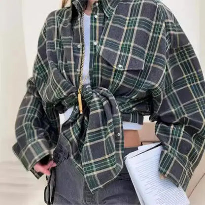 Chemise à carreaux oversize – Style casual et tendance ORIS WEAR
