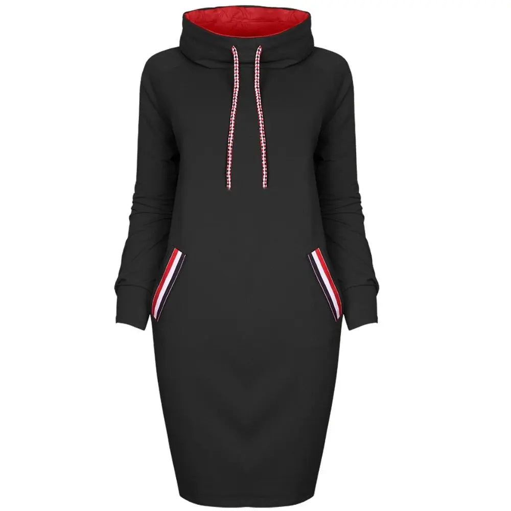 Maïa – Robe Pull Élégante à Col Montant ORIS WEAR