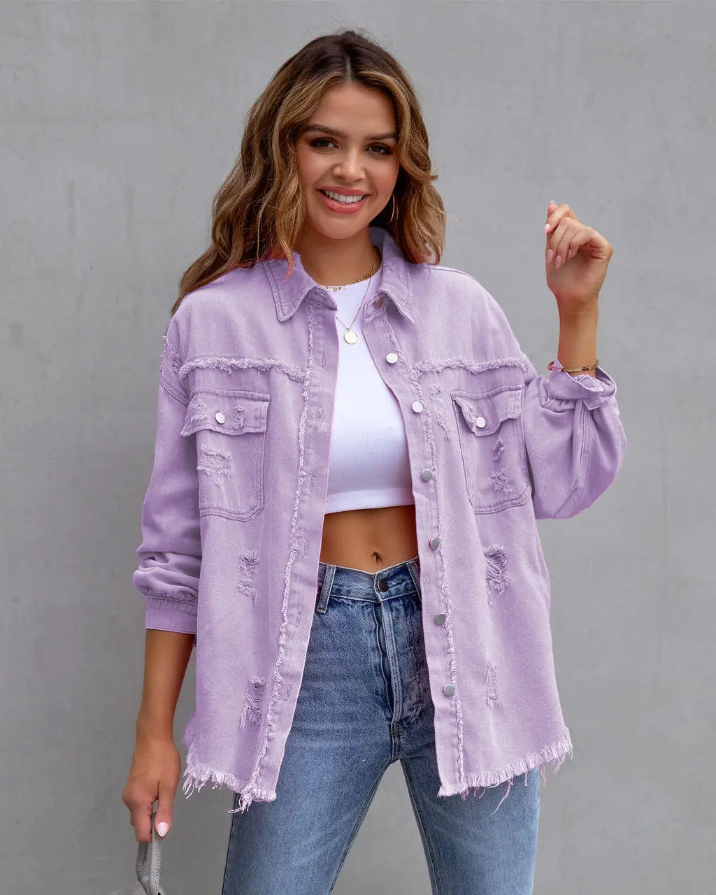 Chemise-Veste Déchirée Tendance ORIS WEAR