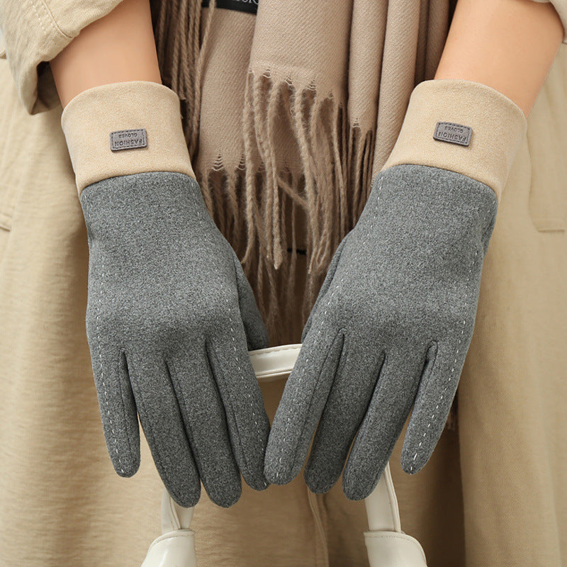 Gants  doublés de polaire Dralon, chauds, résistants au froid, pour écran tactile ORIS WEAR