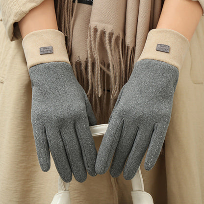 Gants  doublés de polaire Dralon, chauds, résistants au froid, pour écran tactile ORIS WEAR